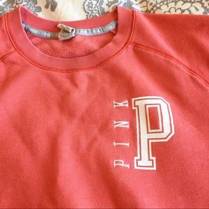 Vs pink crew sweatshirt sz Large